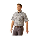 Ariat Men's Made Tough Durastretch Work Shirt - Wild Dove - Lenny's Shoe & Apparel