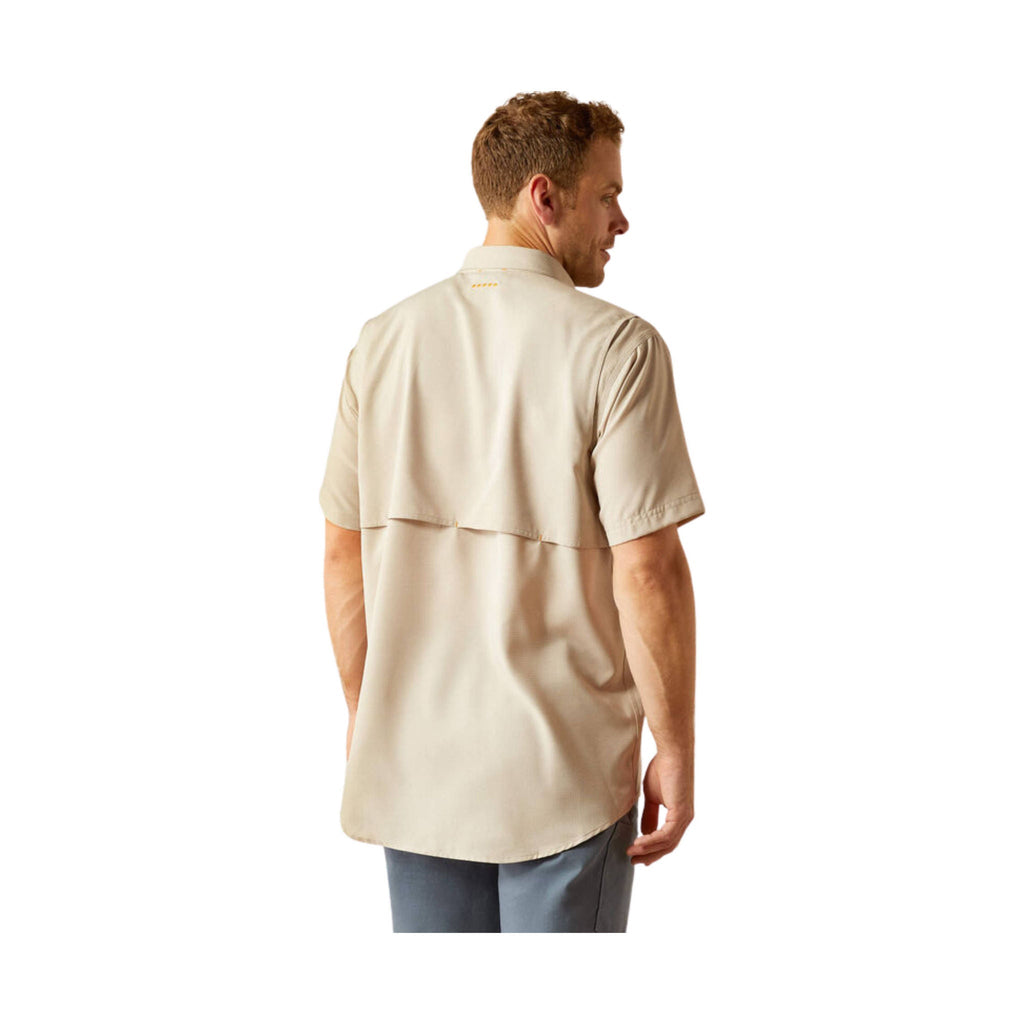 Ariat Men's Made Tough VentTEK DuraStretch Work Shirt - Island Fossil - Lenny's Shoe & Apparel