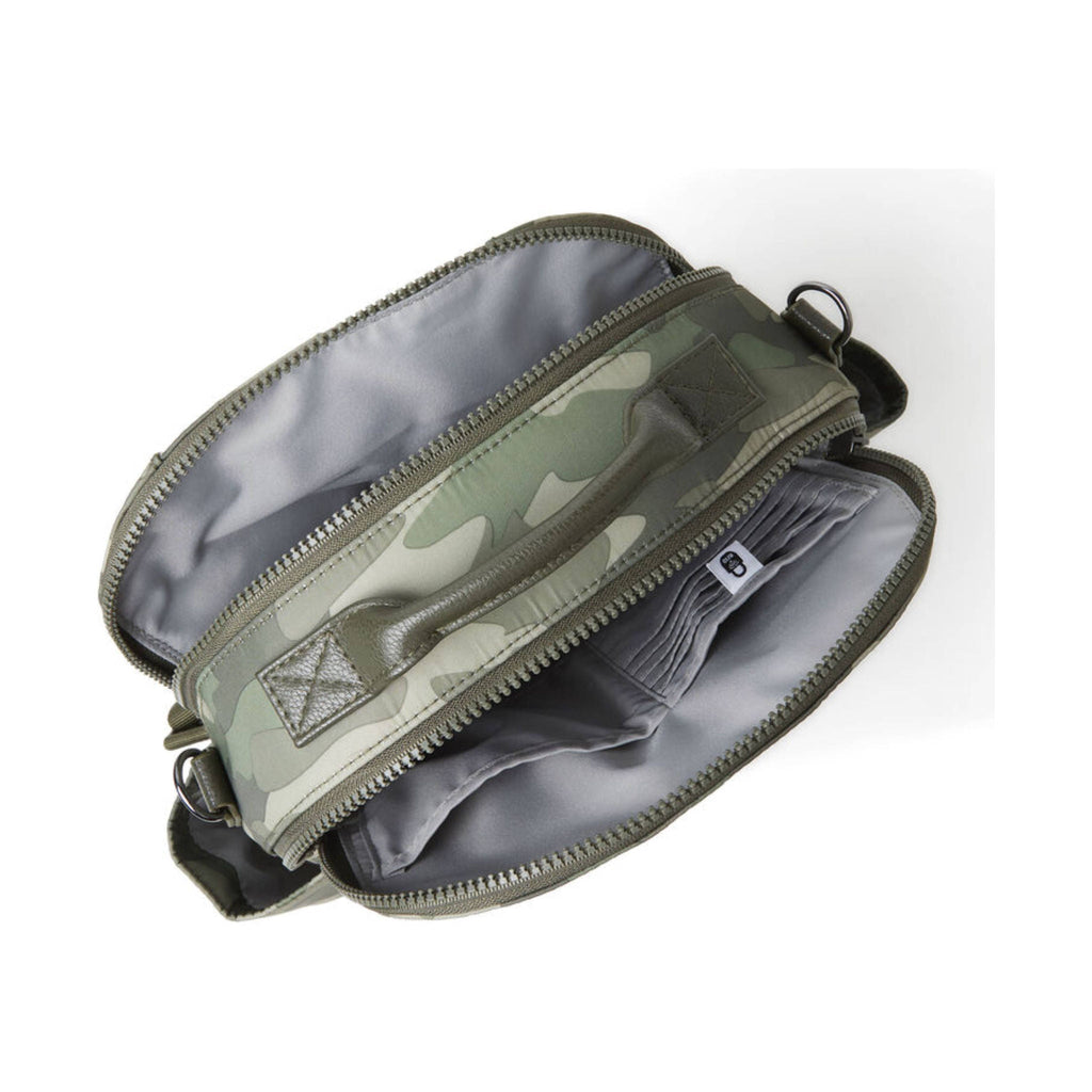 Baggallini Houston Convertible Backpack Tote Bag - Green Camo - Lenny's Shoe & Apparel