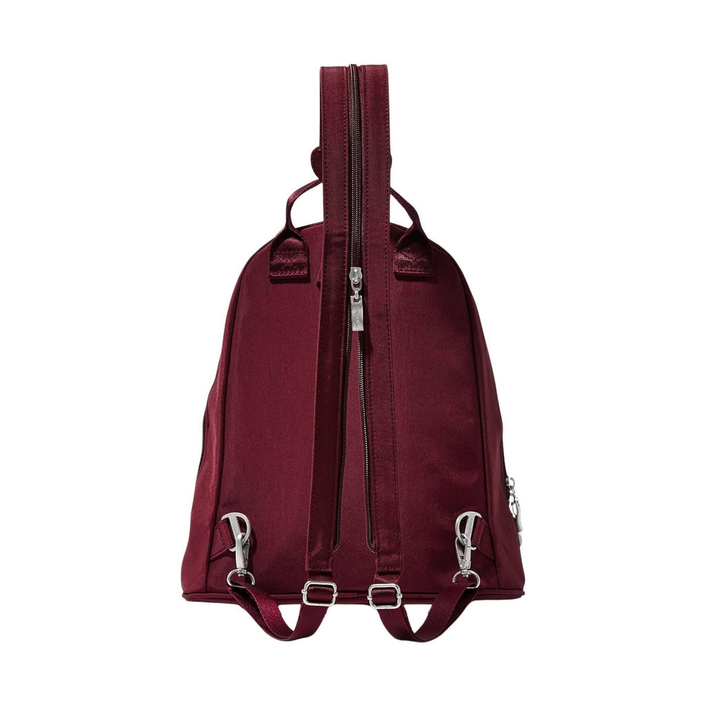 Baggallini Women's Naples Convertible Backpack - Dark Cherry - Lenny's Shoe & Apparel