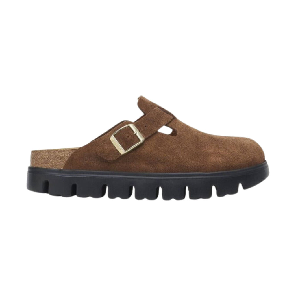 Birkenstock Papillio Boston Chunky Clog - Dark Tea Natural - Lenny's Shoe & Apparel