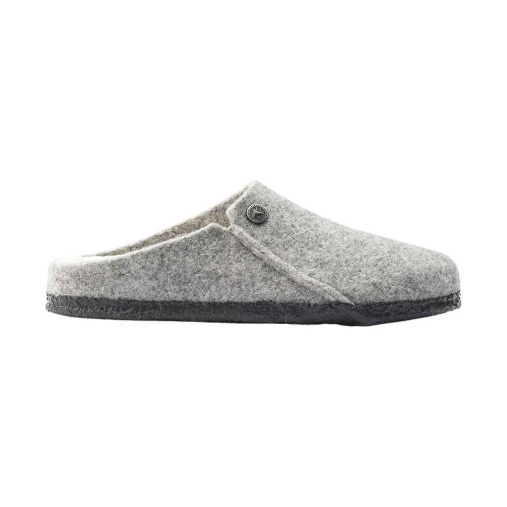 Birkenstock Zermatt Shearling Clog - Light Grey Natural - Lenny's Shoe & Apparel