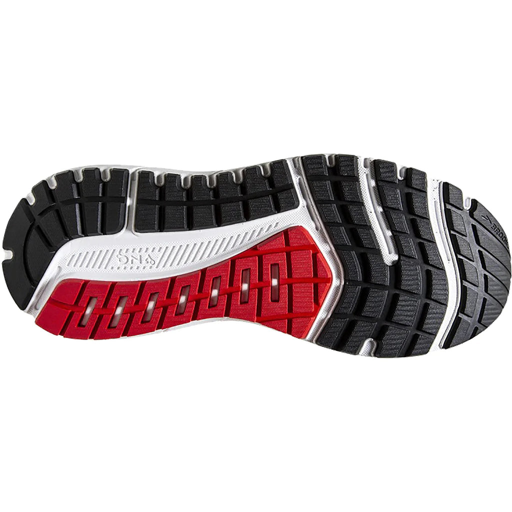 Brooks Men's Beast 20 Running Shoes - Blackened Pearl/Black/Red - Lenny's Shoe & Apparel