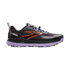 Brooks Women's Cascadia 18 Trail Running Shoes - Ebony/Sweet Lavender/Copper - Lenny's Shoe & Apparel