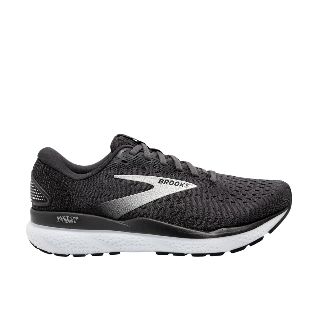 Brooks Women's Ghost 16 Road Running Shoes - Black/Grey/White - Lenny's Shoe & Apparel