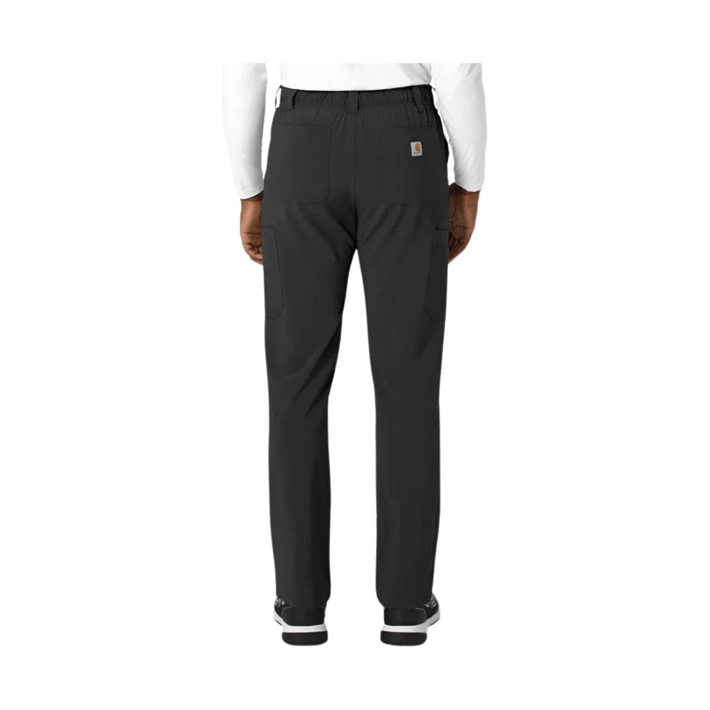 Carhartt Men's Cross Flex Straight Leg Scrub Pant - Black - Lenny's Shoe & Apparel