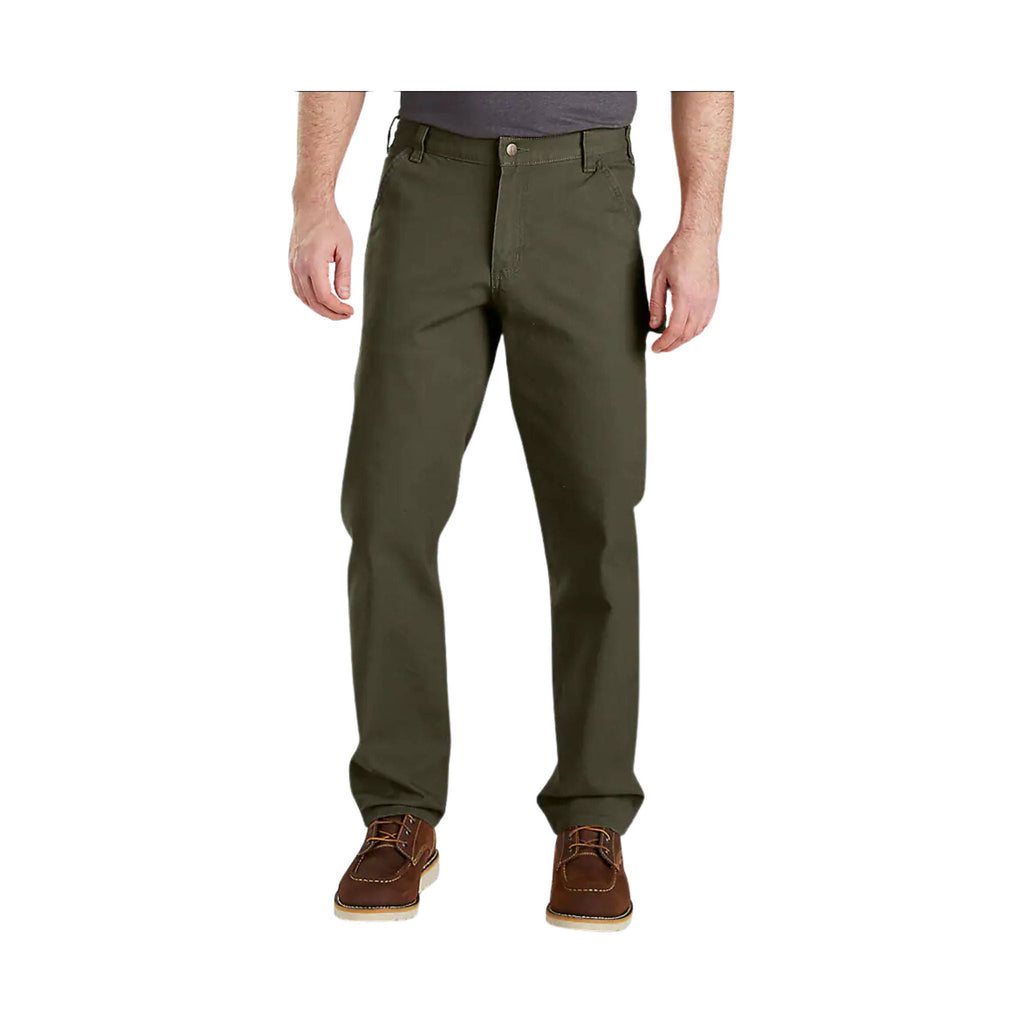 Carhartt Men's Rugged Flex® Relaxed Fit Duck Dungaree - Moss - Lenny's Shoe & Apparel