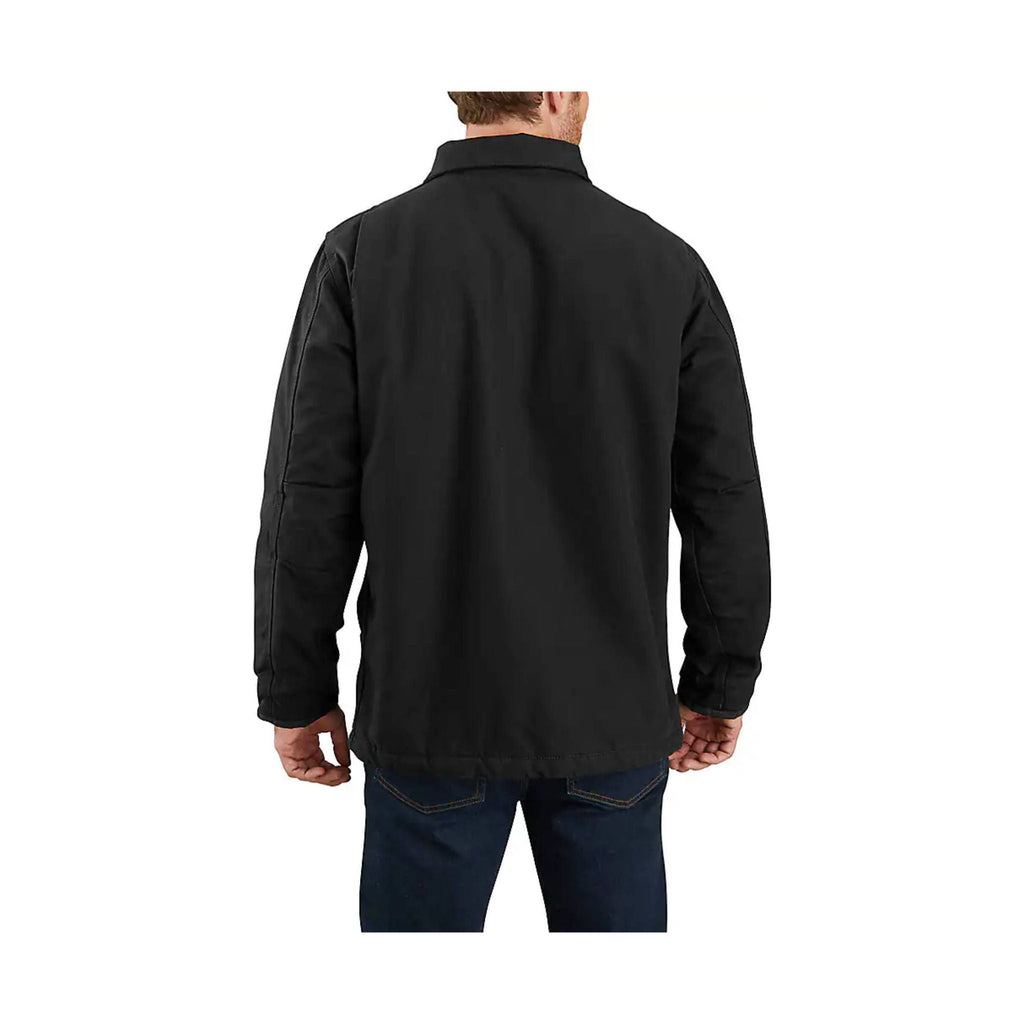 Carhartt Men's Sherpa Lined Loose Fit Field Jacket - Black - Lenny's Shoe & Apparel