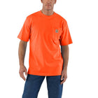 Carhartt Men's Workwear Pocket Tee - Bright Orange - Lenny's Shoe & Apparel