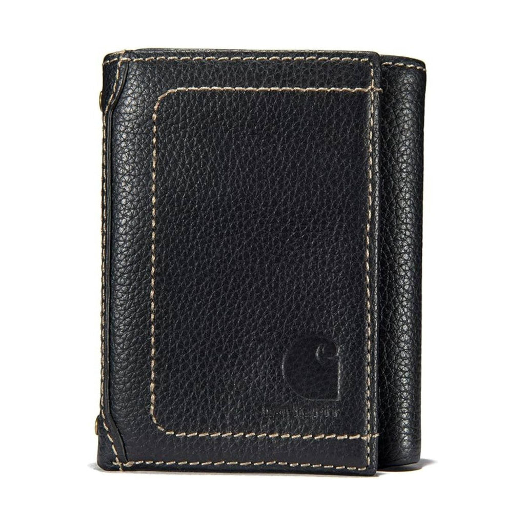 Carhartt Pebble Trifold Wallet - Black - Lenny's Shoe & Apparel