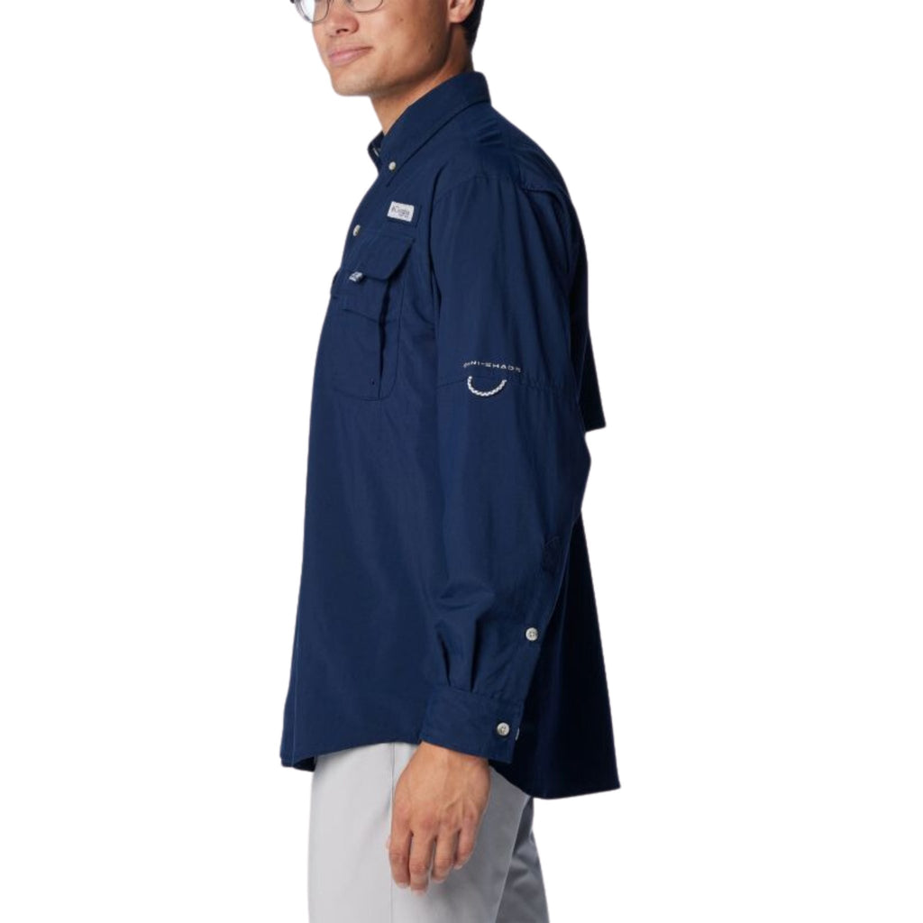 Columbia Men's Bahama II Long Sleeve Shirt - Collegiate Navy - Lenny's Shoe & Apparel