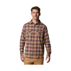 Columbia Men's PHG Roughtail Stretch Flannel Long Sleeve Shirt - Sahara Ombre Tartan - Lenny's Shoe & Apparel