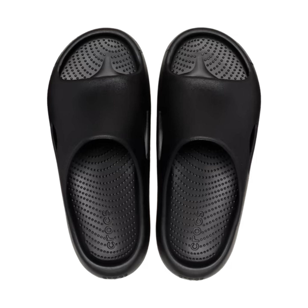 Crocs Mellow Recovery Slide - Black - Lenny's Shoe & Apparel