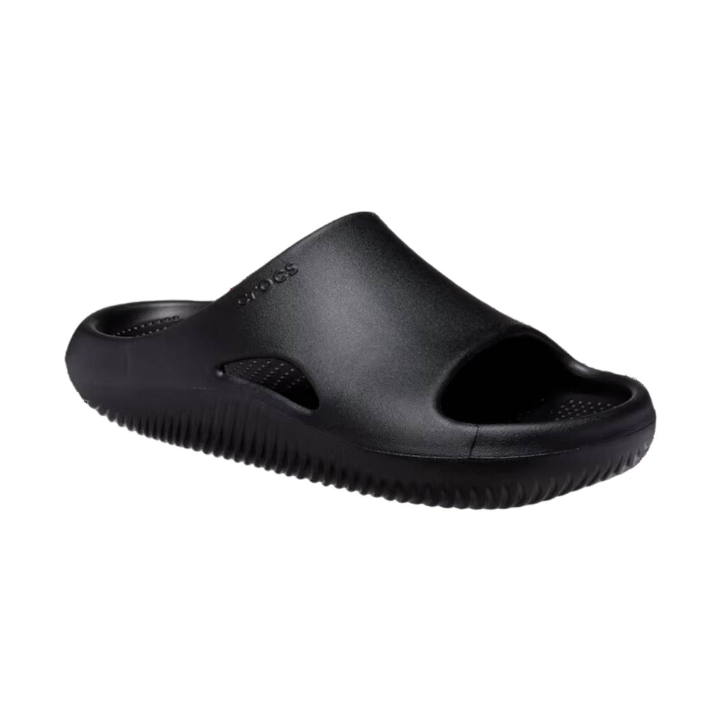 Crocs Mellow Recovery Slide - Black - Lenny's Shoe & Apparel
