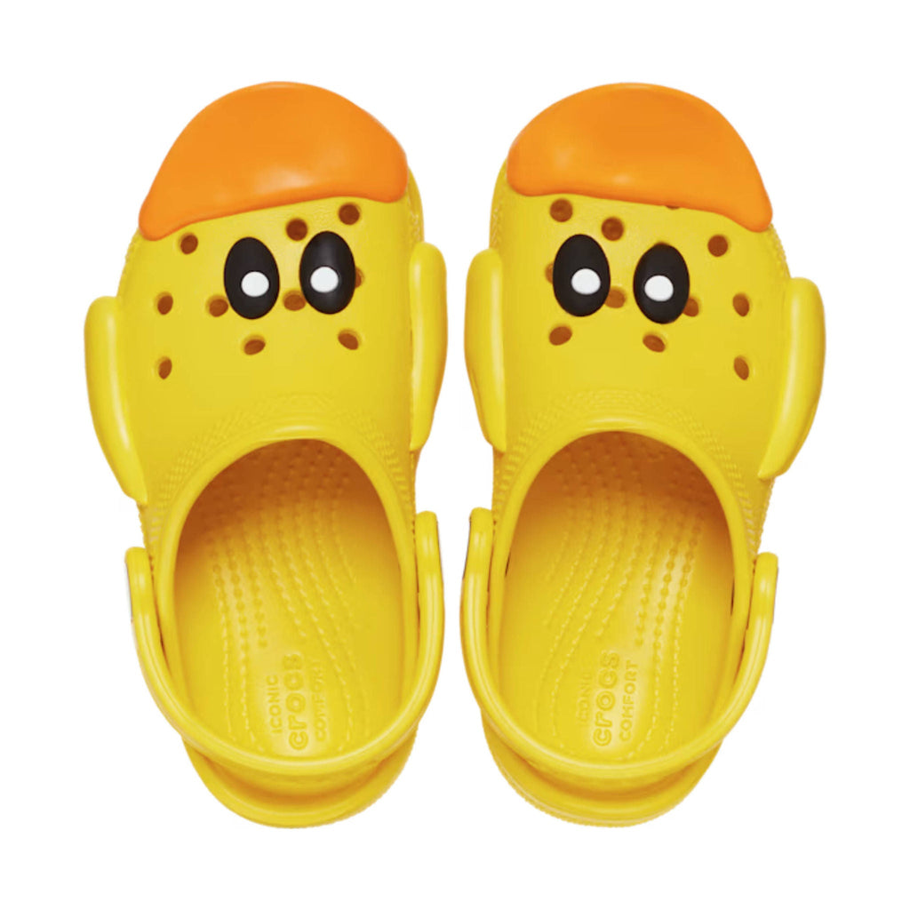 Crocs Toddler Classic I Am Rubber Ducky Clog - Sunflower - Lenny's Shoe & Apparel