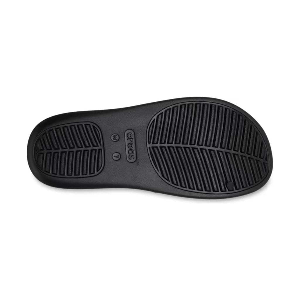 Crocs Women's Getaway Platform H Strap Sandals - Black - Lenny's Shoe & Apparel