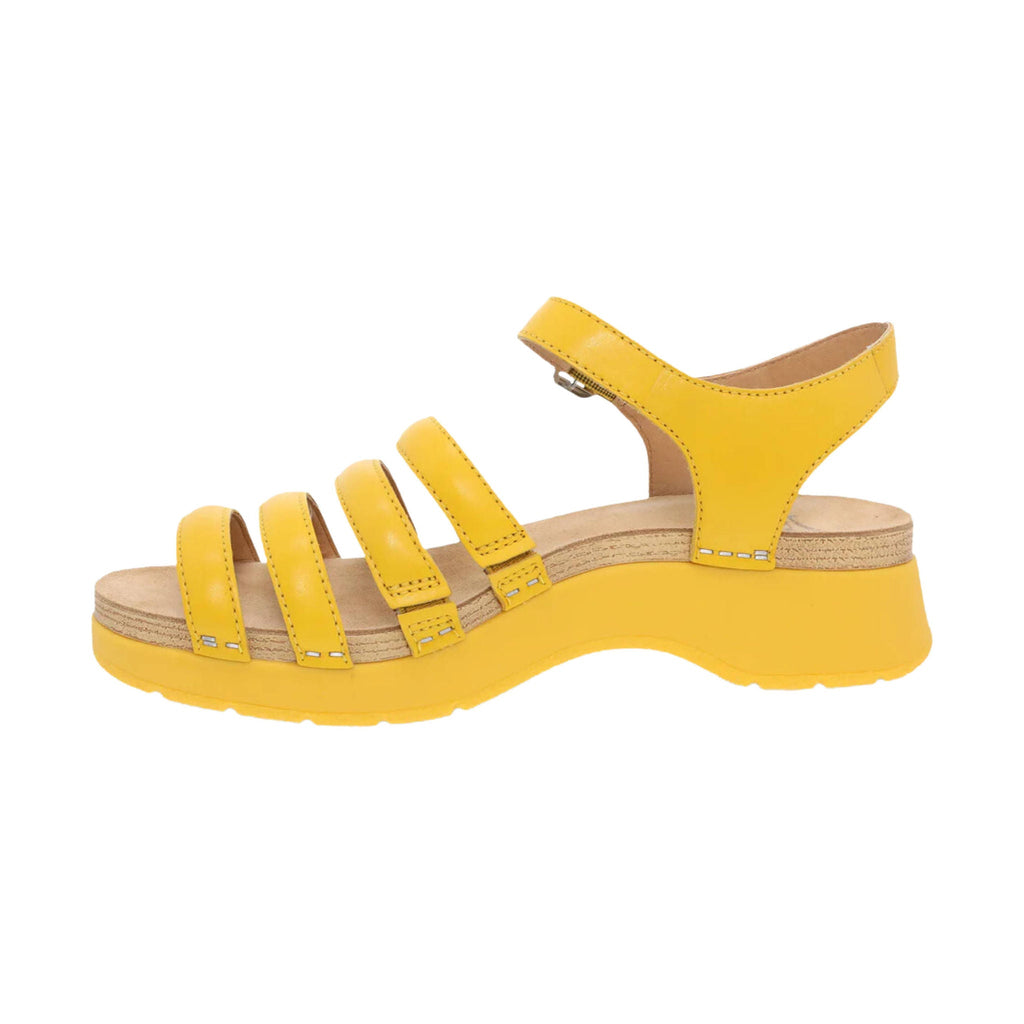 Dansko Women's Roxie Sandal - Yellow - Lenny's Shoe & Apparel