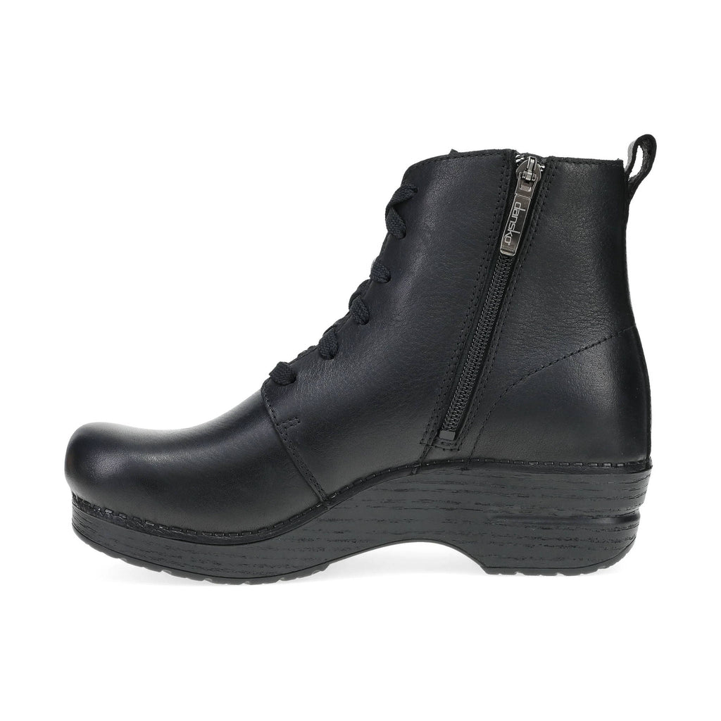 Dansko Women's Sigourney Boots - Black Tumbled - Lenny's Shoe & Apparel