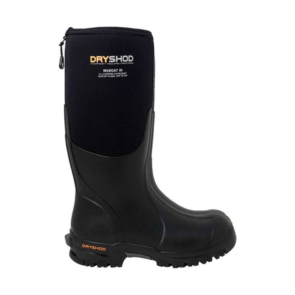 Dryshod Men's Mudcat High Rain Boot - Black - Lenny's Shoe & Apparel