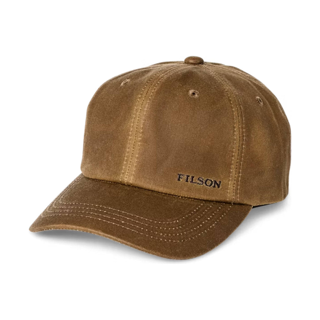 Filson Oil Tin Low Profile Logger Cap - Tan - Lenny's Shoe & Apparel