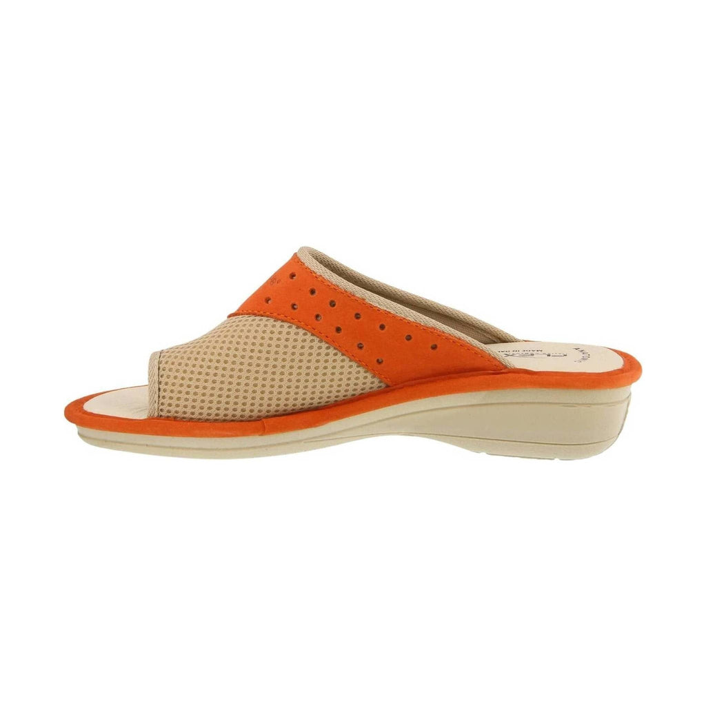 Flexus Pascalle Slide Sandal - Orange - Lenny's Shoe & Apparel