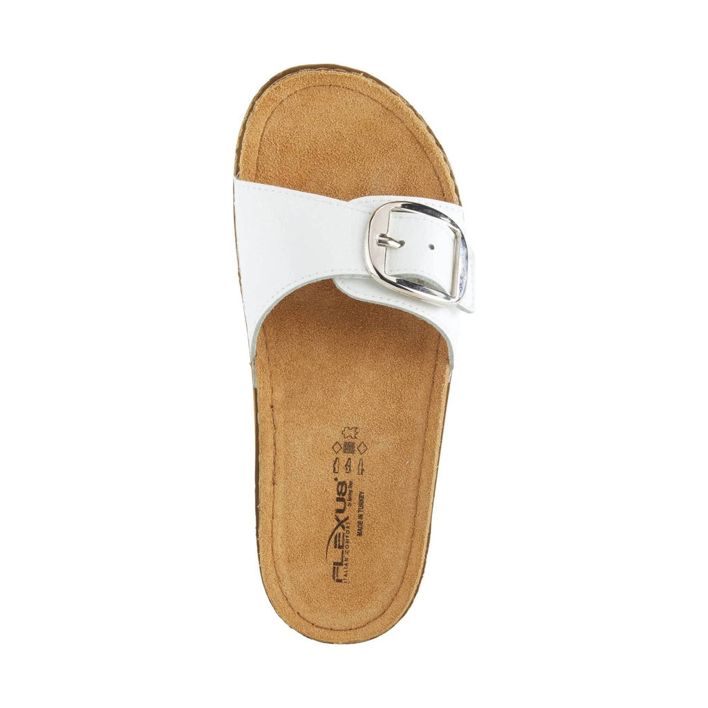 Flexus Women's Baronca Sandal - White - Lenny's Shoe & Apparel