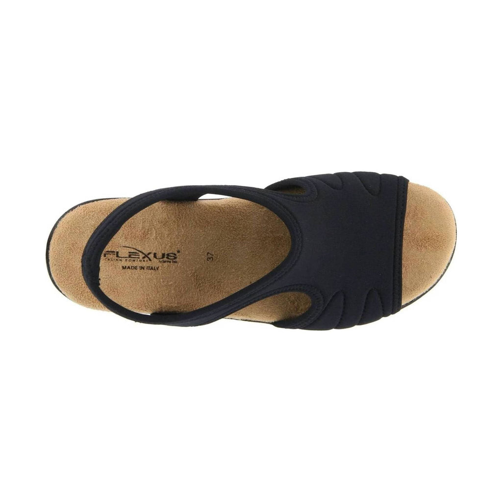 Flexus Women's Nyaman Sandal - Black - Lenny's Shoe & Apparel