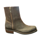 Frye Men's Conway Outside Zip Boots - Chocolate - ONLINE STORE CREDIT/EXCHANGE ONLY - Lenny's Shoe & Apparel