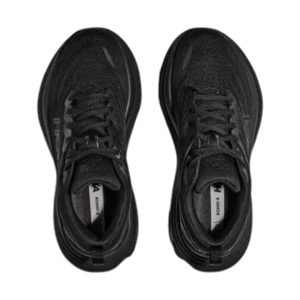 HOKA Men's Bondi 8 - Black/Black - Lenny's Shoe & Apparel