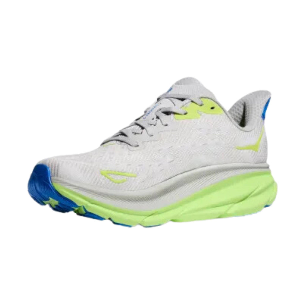 HOKA Men's Clifton 9 - Stardust/ Electric Cobalt - Lenny's Shoe & Apparel