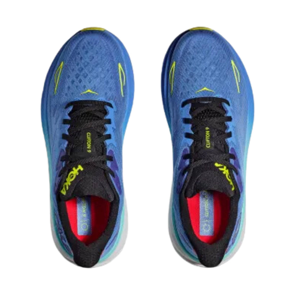 HOKA Men's Clifton 9 - Virtual Blue/ Cerise - Lenny's Shoe & Apparel