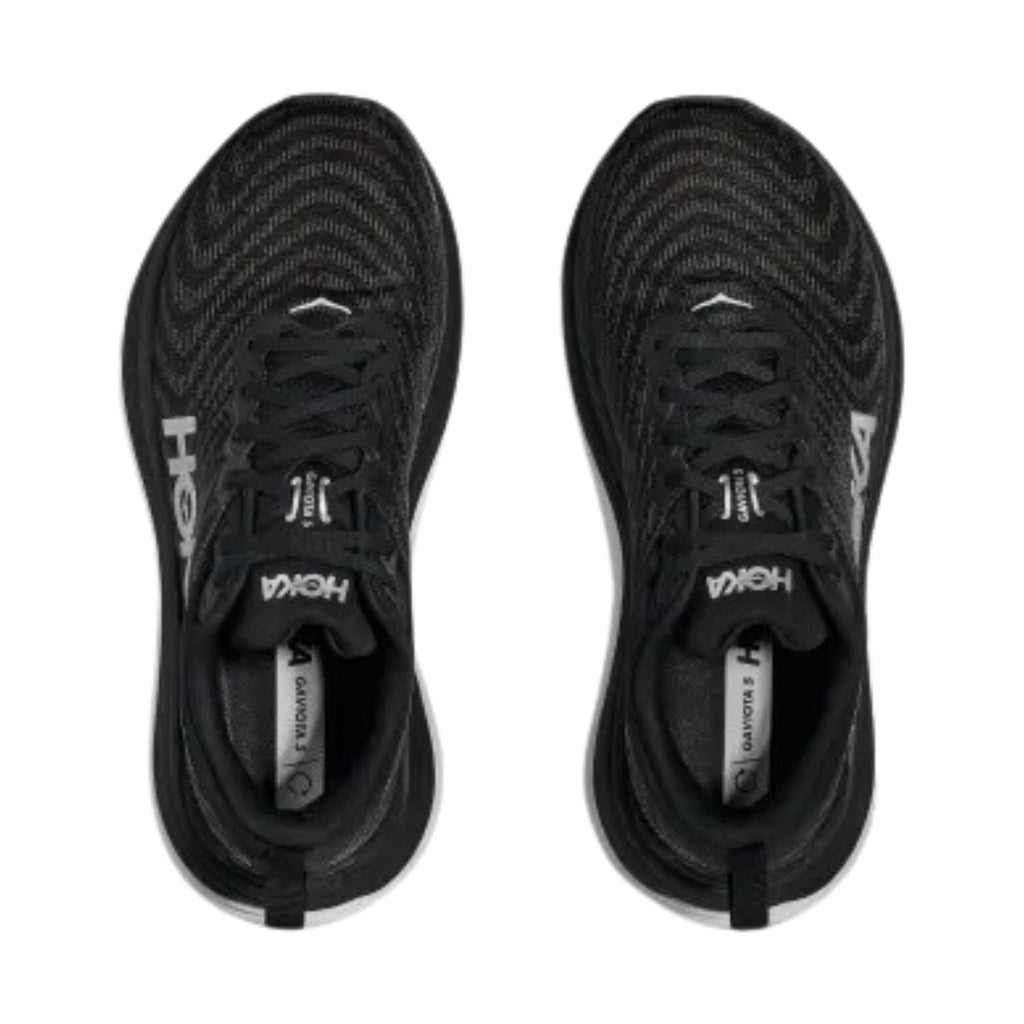 HOKA Men's Gaviota 5 - Black/White - Lenny's Shoe & Apparel