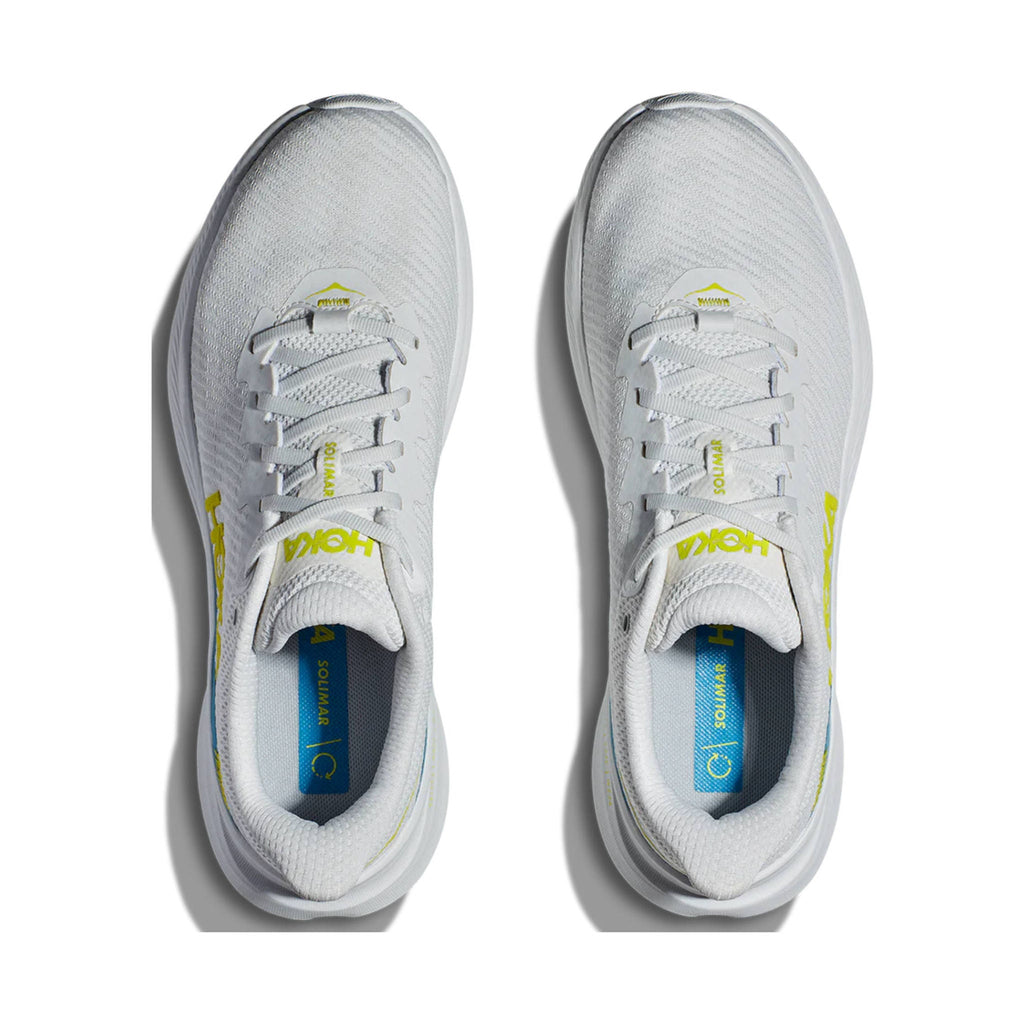 HOKA Men's Solimar Training Gym Shoes - Blanc De Blanc/Diva Blue - Lenny's Shoe & Apparel