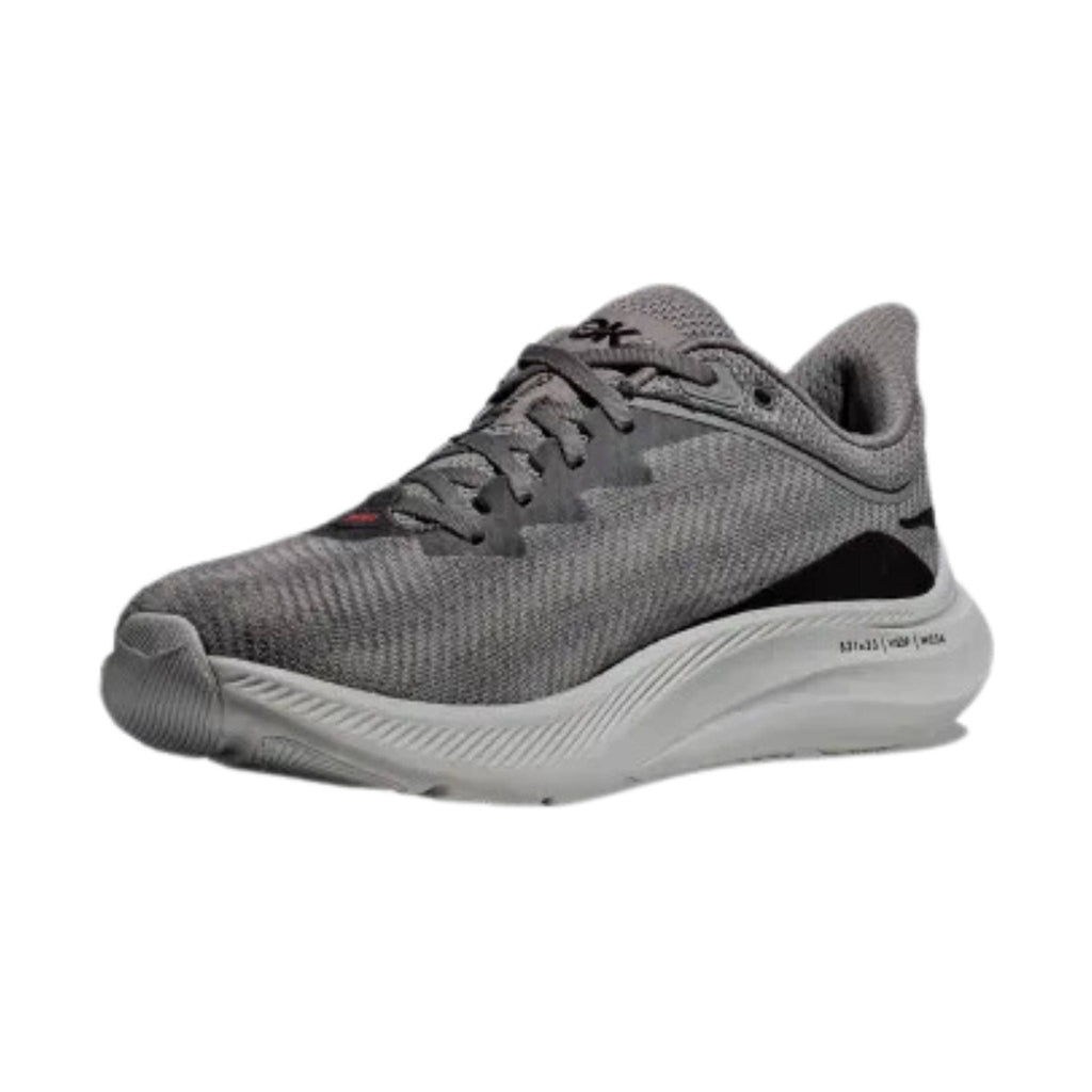 HOKA Men's Solimar Training Gym Shoes - Limestone/ Black - Lenny's Shoe & Apparel