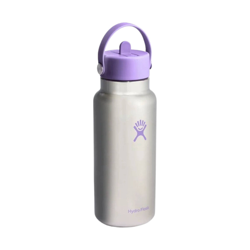 Hydro Flask 32 oz Wide Mouth With Flex Straw Cap - Stainless Violet (Limited Edition) - Lenny's Shoe & Apparel