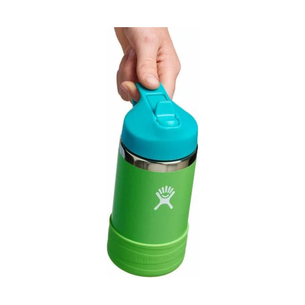 Hydro Flask Kids' 12 OZ Wide Mouth With Straw Cap - Grass - Lenny's Shoe & Apparel