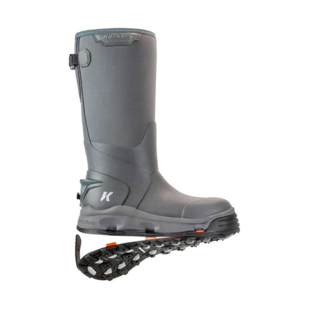 Korkers Women's Neo Arctic With All Terrain Sole Winter Rubber Boots - Grey - ONLINE STORE CREDIT/EXCHANGE ONLY - Lenny's Shoe & Apparel