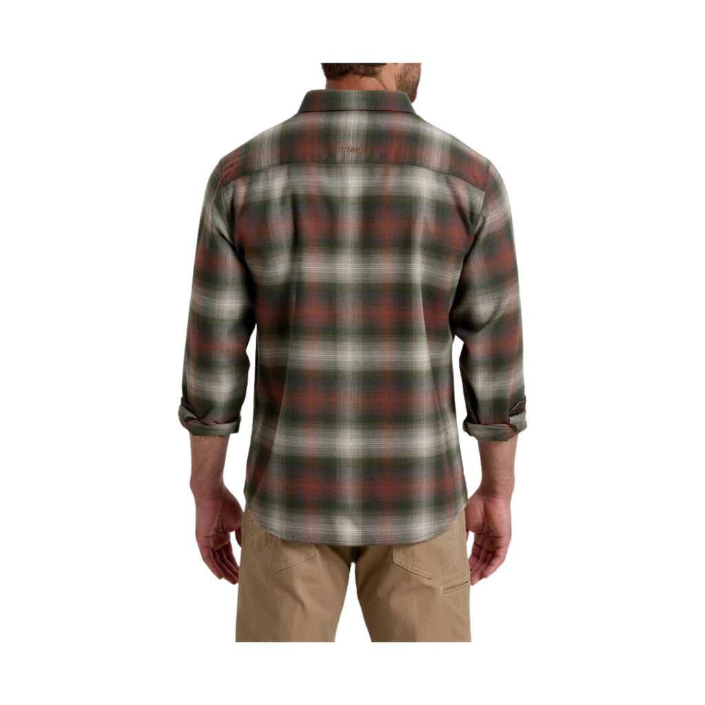 Kuhl Men's Law Flannel - Olive Copper - Lenny's Shoe & Apparel