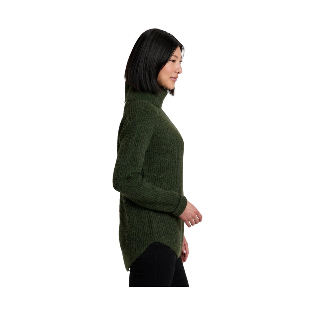 Kuhl Women's Sienna Sweater - Dark Moss - Lenny's Shoe & Apparel