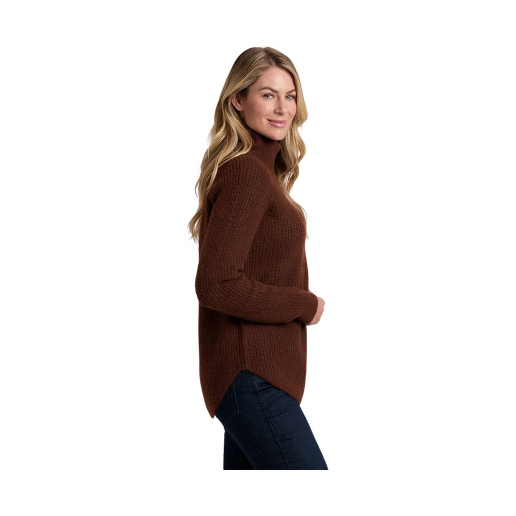 Kuhl Women's Sienna Sweater - Mocha - Lenny's Shoe & Apparel