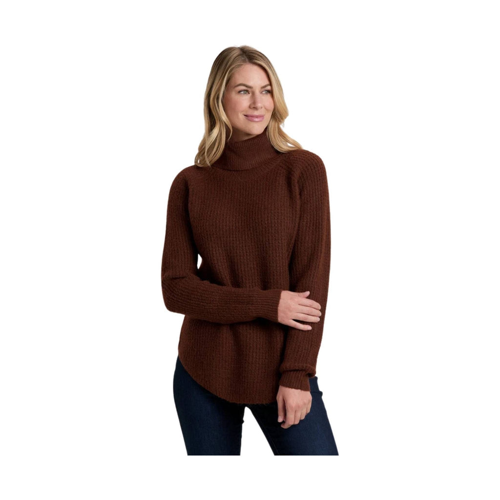 Kuhl Women's Sienna Sweater - Mocha - Lenny's Shoe & Apparel