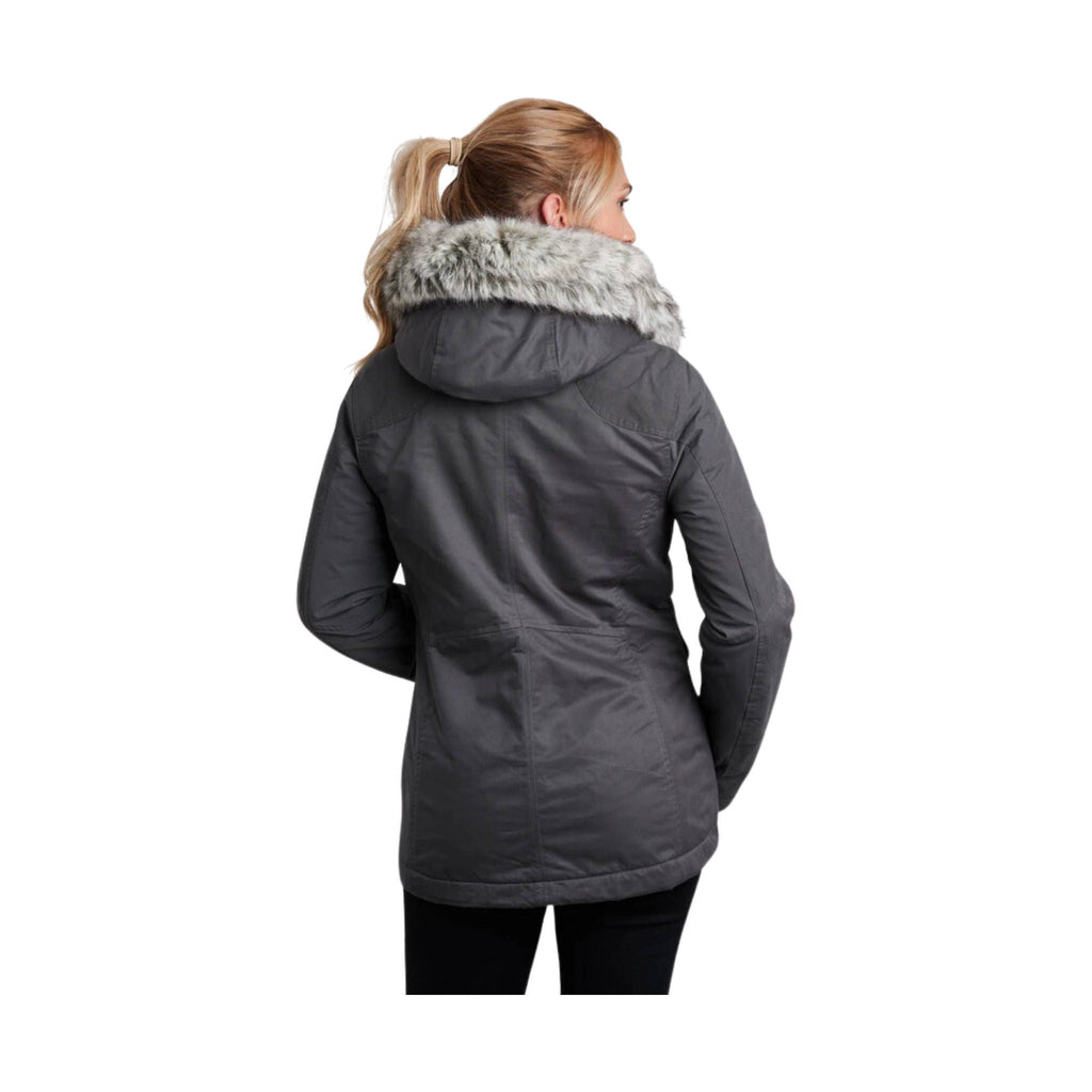 Kuhl Women's Ukon Fleece Lined Hoody - Carbon - ONLINE STORE CREDIT/EXCHANGE ONLY - Lenny's Shoe & Apparel