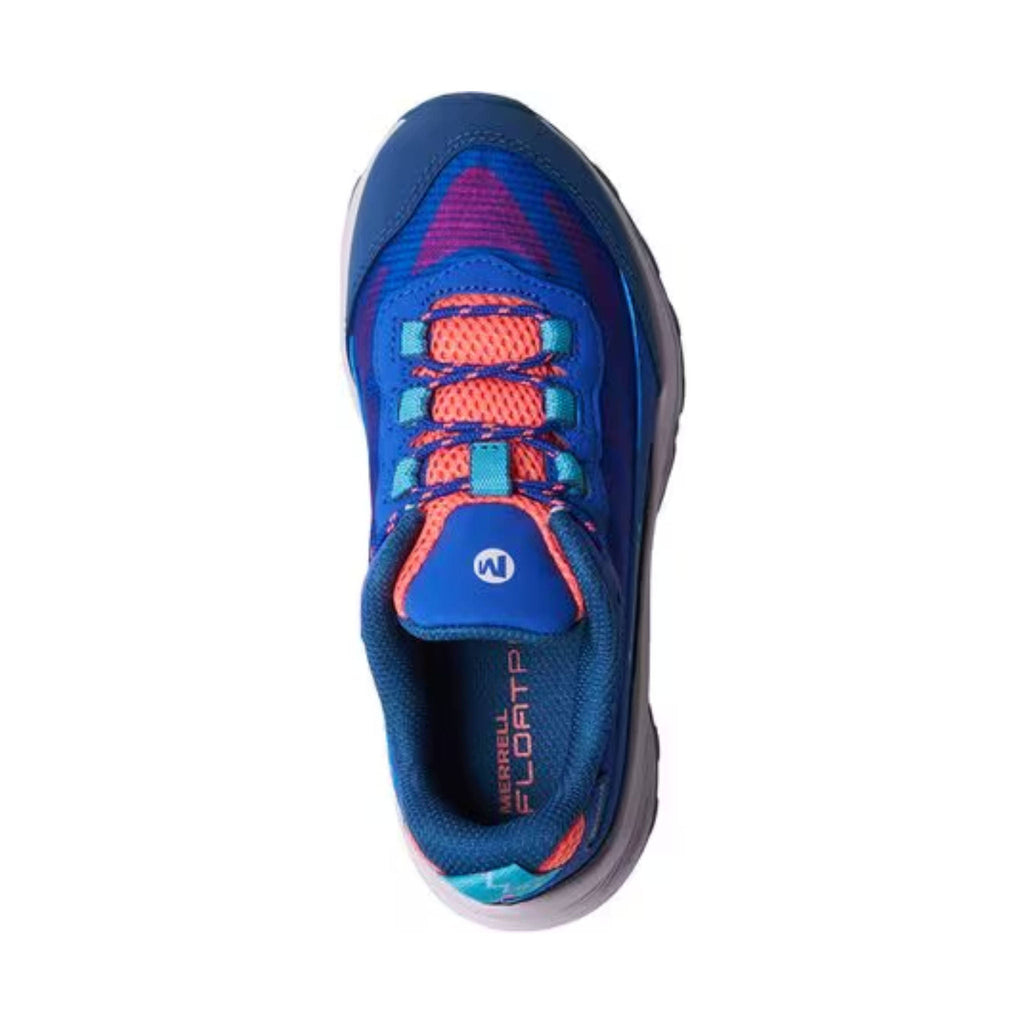 Merrell Kids' Moab Speed Low Waterproof Shoes - Blueberry Turquoise - Lenny's Shoe & Apparel