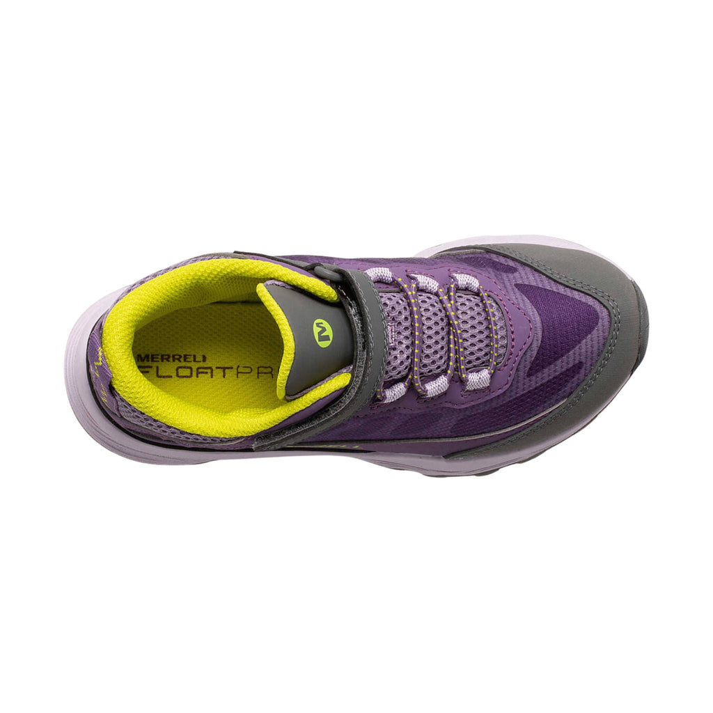Merrell Kids' Moab Speed Mid Waterproof Shoes - Grape Cadet - Lenny's Shoe & Apparel