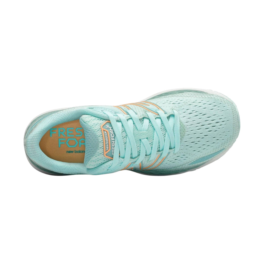 New Balance Women's Fresh Foam X 860v12 Running Shoes - Blue/Light Mango - Lenny's Shoe & Apparel