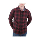 Old Ranch Men's Miles Organic Flannel Shirt - Red - ONLINE STORE CREDIT/EXCHANGE ONLY - Lenny's Shoe & Apparel