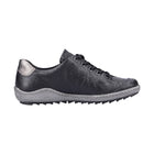 Remonte Women's LIV Low Casual Shoes - Black - Lenny's Shoe & Apparel