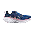 Saucony Women's Guide 17 Running Shoes - Navy/Orchid - Lenny's Shoe & Apparel