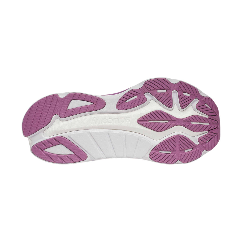 Saucony Women's Hurricane 24 Running Shoes - Flint/Viola - Lenny's Shoe & Apparel