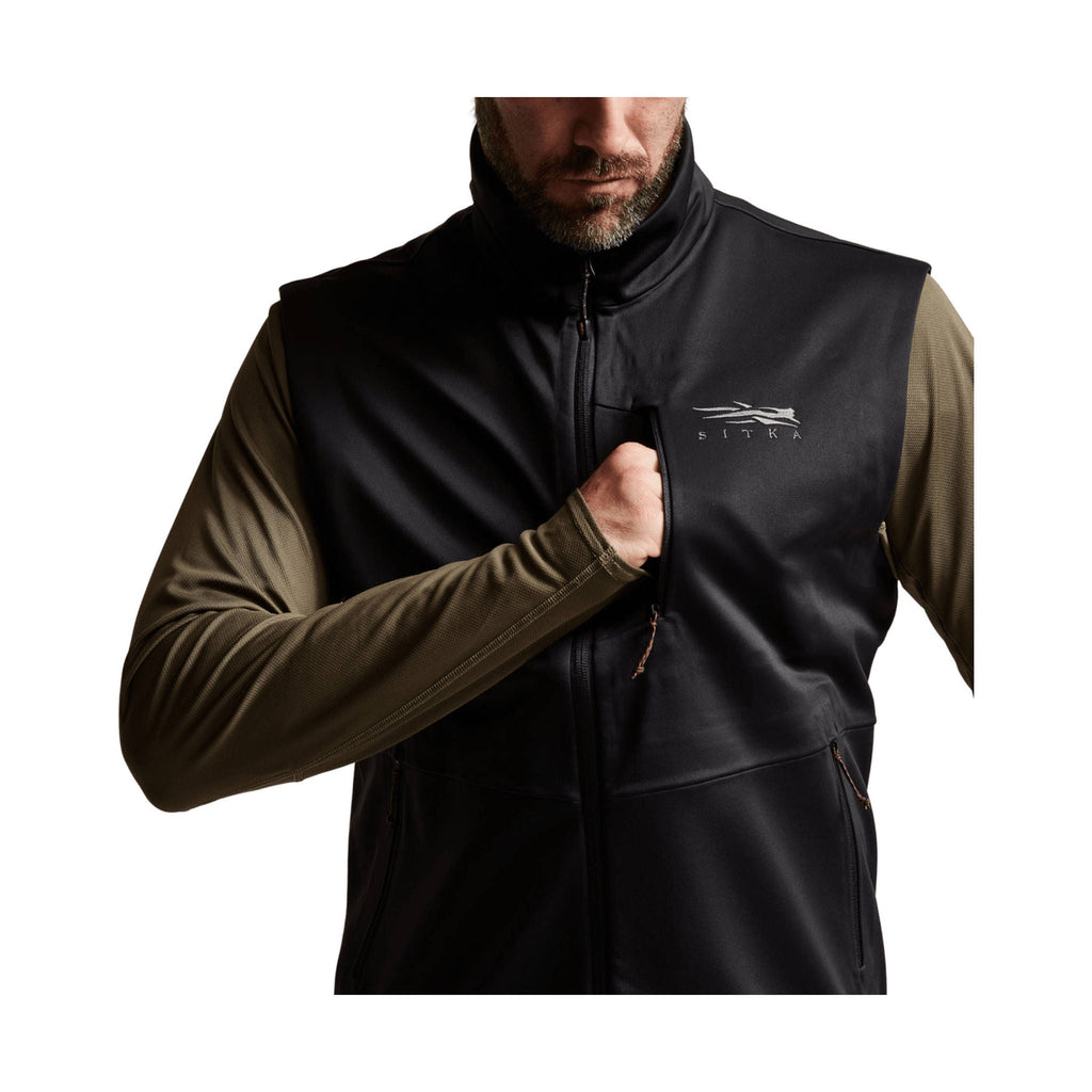 Sitka Men's Jetstream Vest - Black - Lenny's Shoe & Apparel